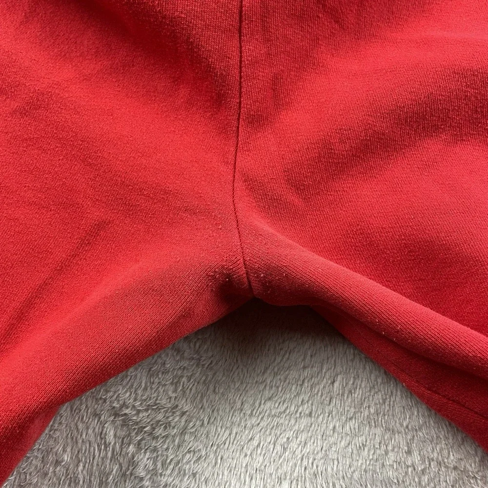 Vintage Russell Athletic Sweatpants Mens Large Red Fleece Retro Made in USA